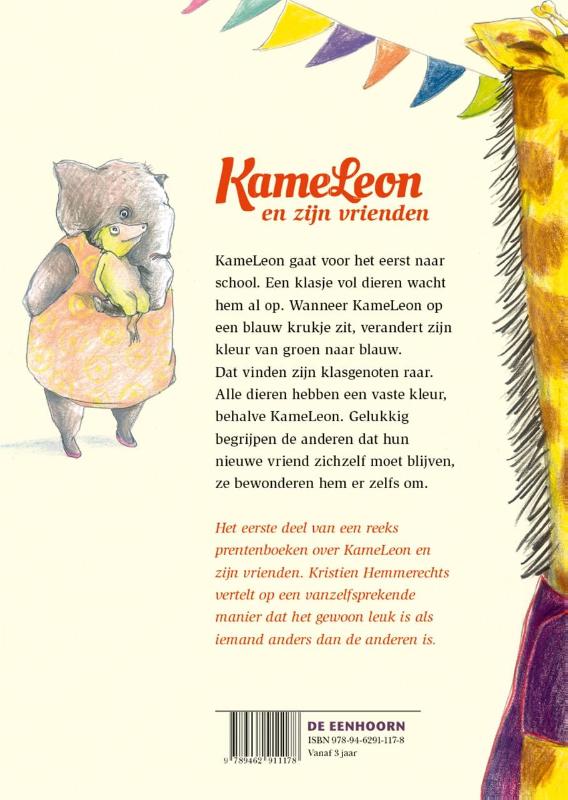 KameLeon en zijn vrienden 1 - Ik ben KameLeon achterkant