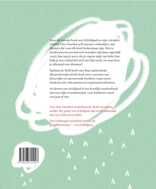 De droom van Schildpad achterkant