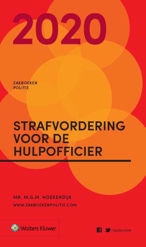 Zakboek Strafvordering voor de Hulpofficier / 2020 / Zakboeken Politie