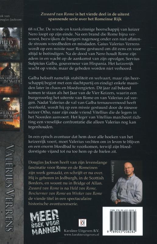 Zwaard van Rome / Valerius Verrens / IV achterkant
