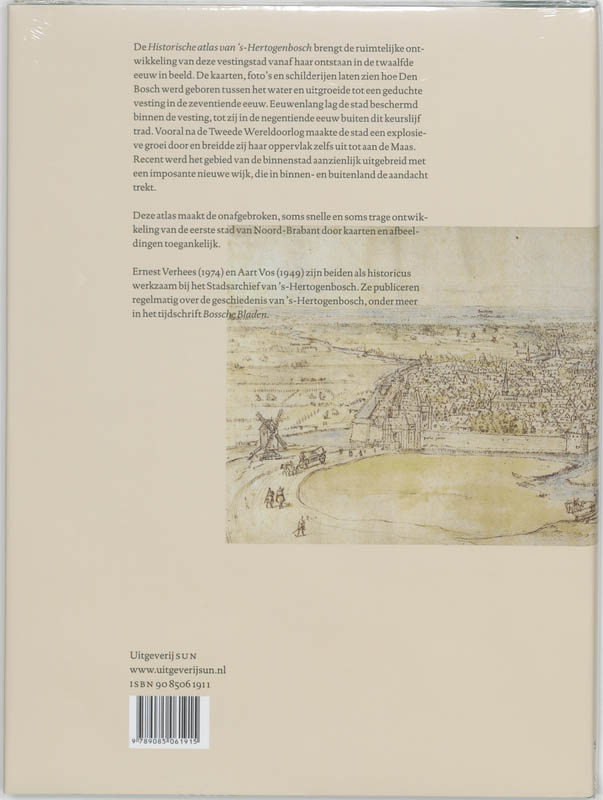 Historische Atlas van 's-Hertogenbosch / Historische atlassen achterkant