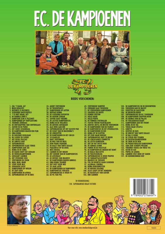 De geheimzinnige dief / F.C. De Kampioenen / 127 achterkant