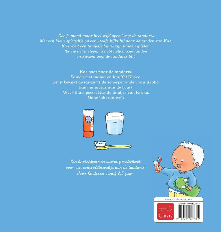 Kas bij de tandarts / Kas en Saar achterkant