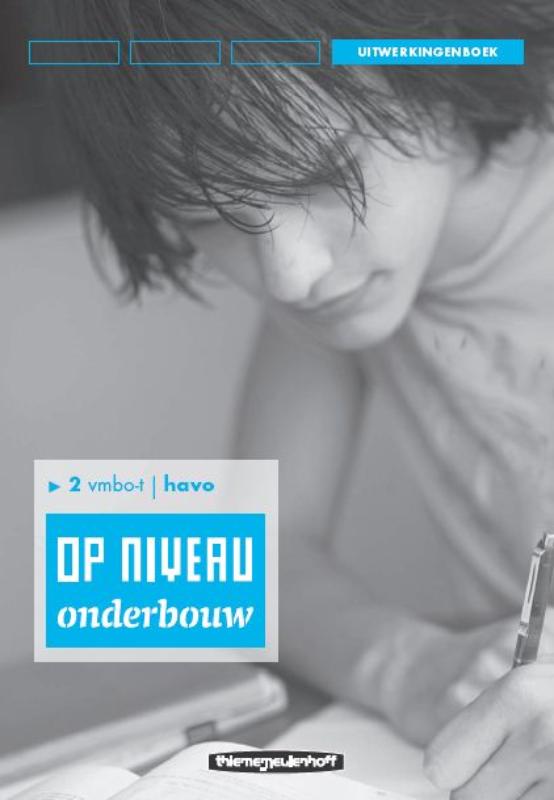 Op niveau 2 vmbo-t/havo Uitwerkingen/Lineair