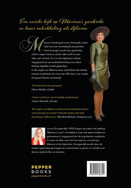 De magie van Maxima achterkant