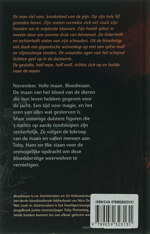 Bloedmaan achterkant