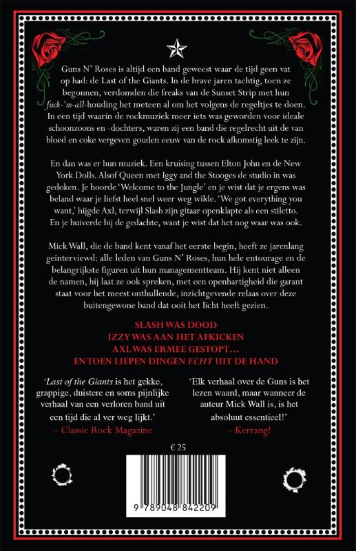 Last of the Giants achterkant