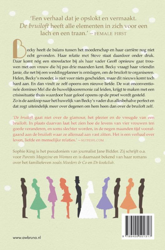 De bruiloft achterkant