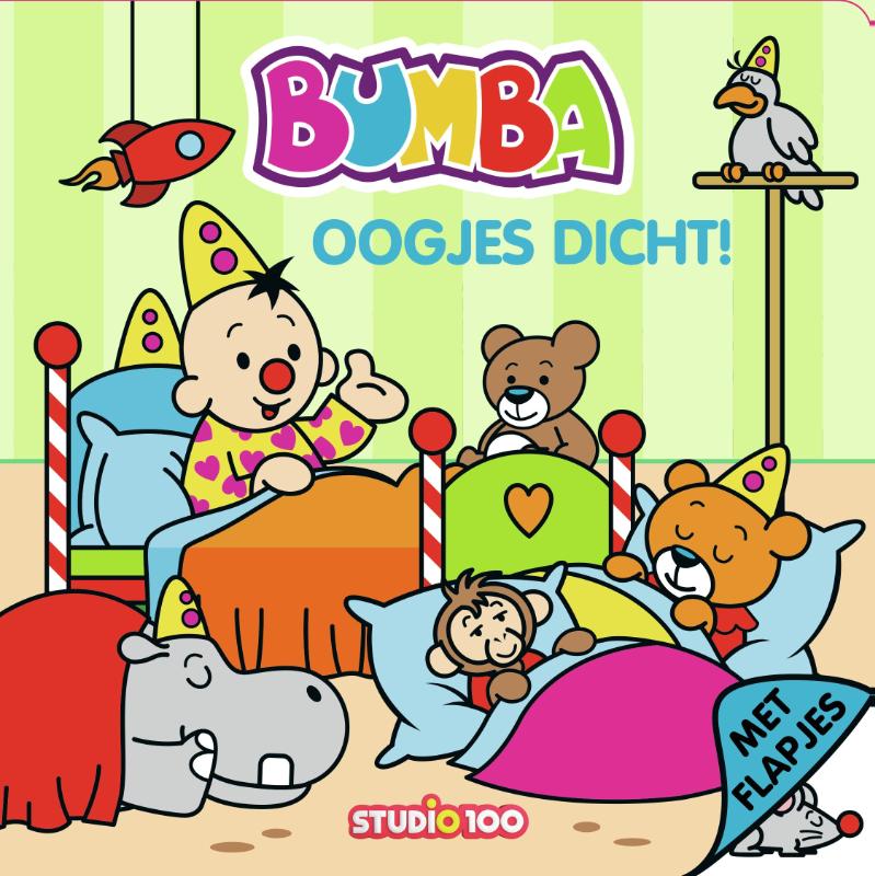 Oogjes dicht / Bumba kartonboek met flapjes