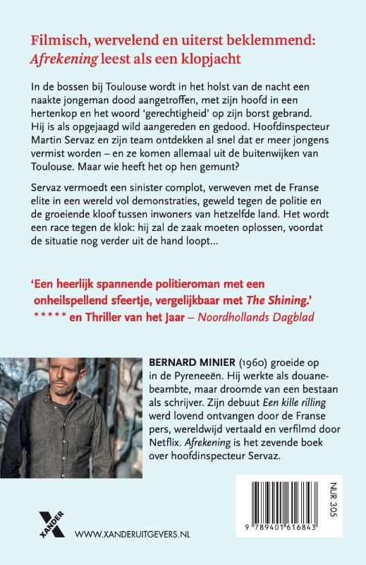 Afrekening / Martin Servaz / 7 achterkant