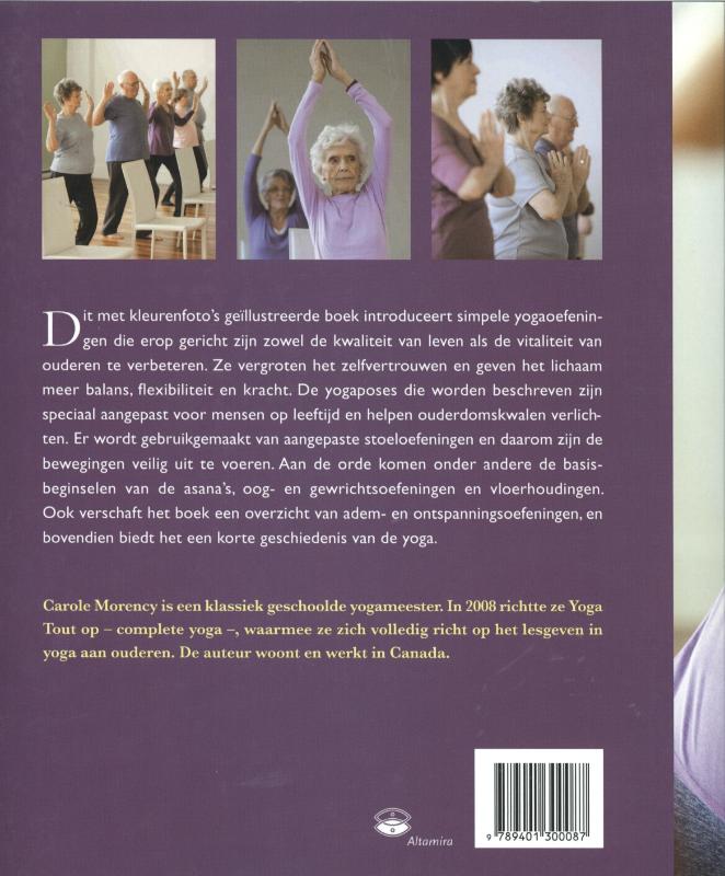 Yoga op leeftijd achterkant