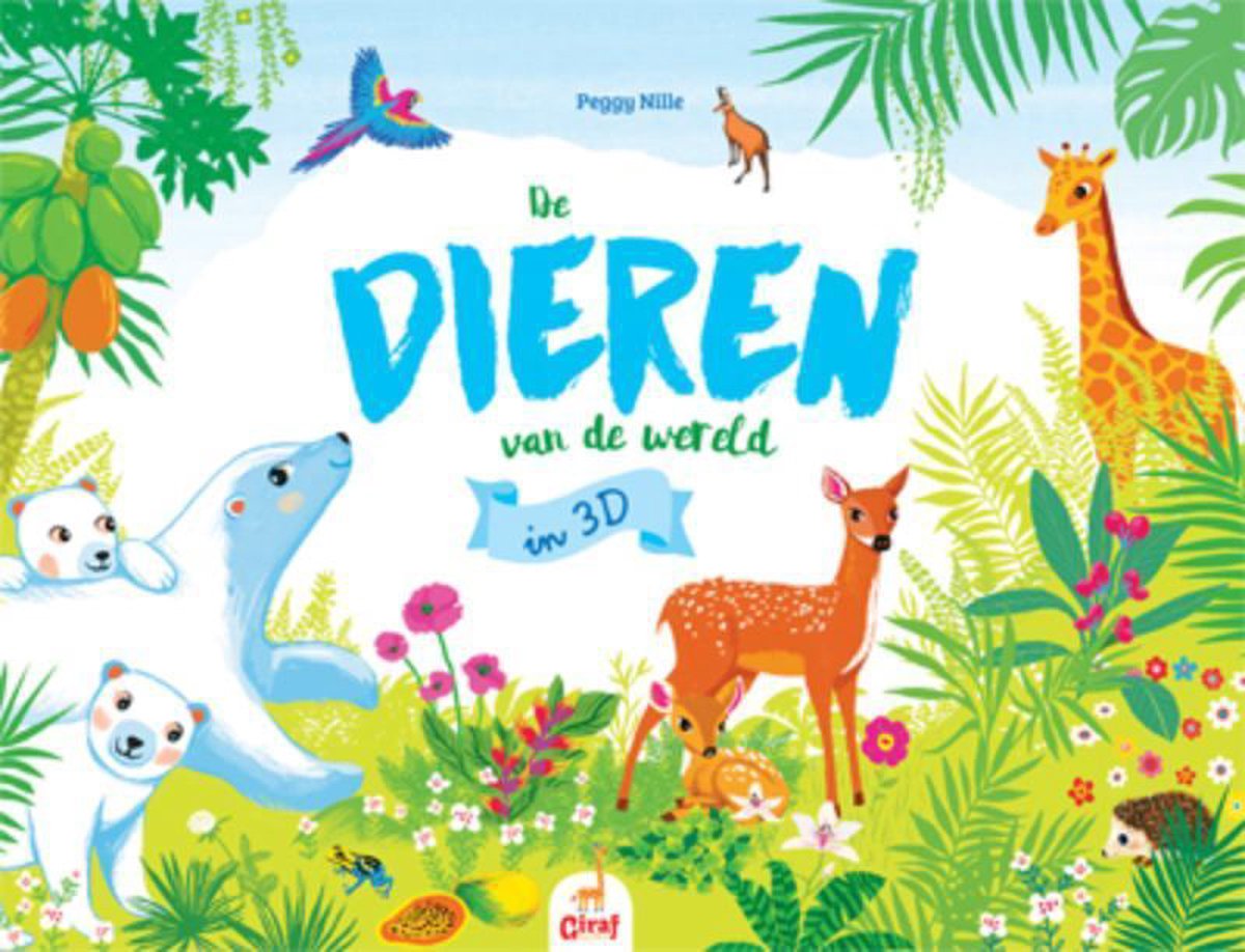 De dieren van de wereld in 3D
