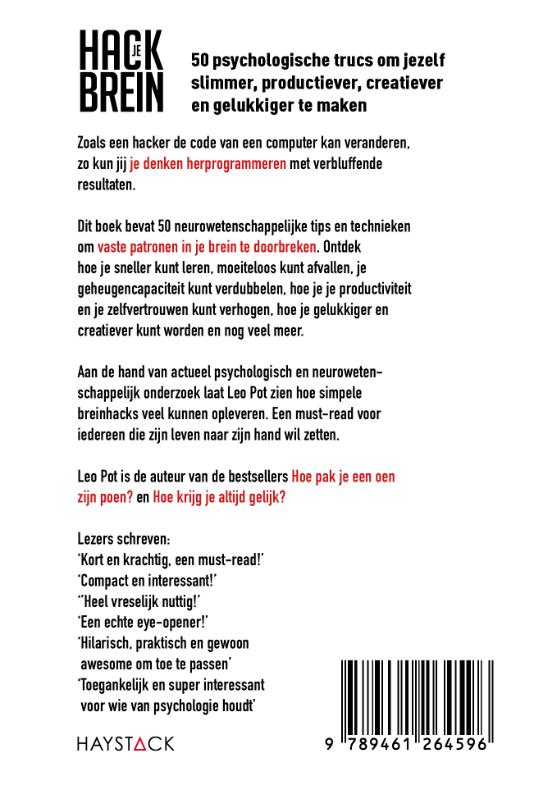 Hack je brein achterkant