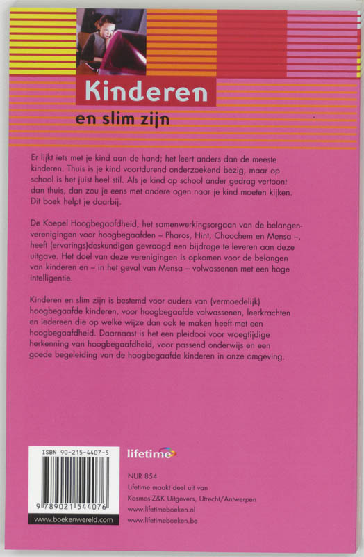 Kinderen En Slim Zijn achterkant