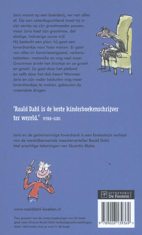 Joris en de geheimzinnige toverdrank achterkant