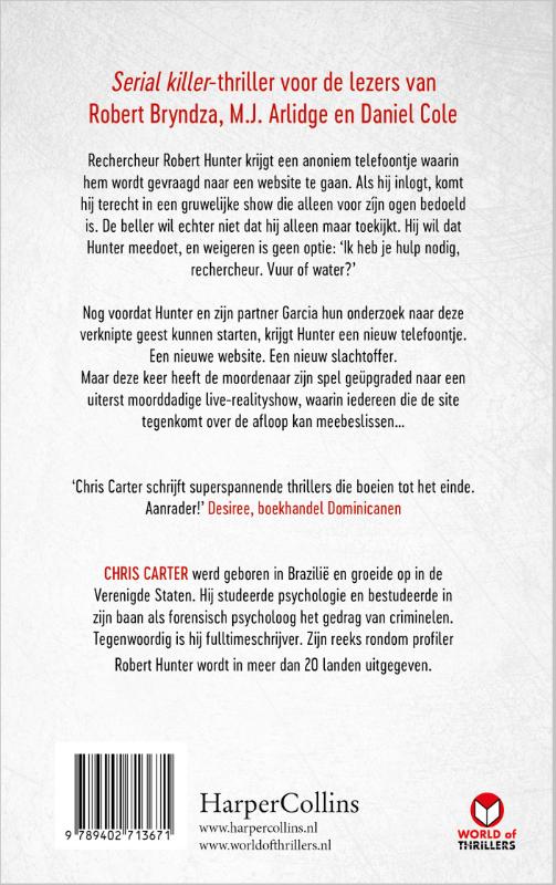 Een voor een / Robert Hunter / 5 achterkant