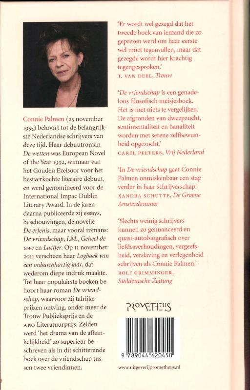 De vriendschap achterkant