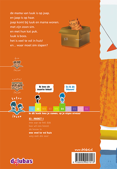 een veel te vol huis / Samen lezen achterkant