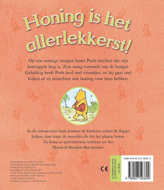 Winny de Pooh - Honing is het allerlekkerst! achterkant
