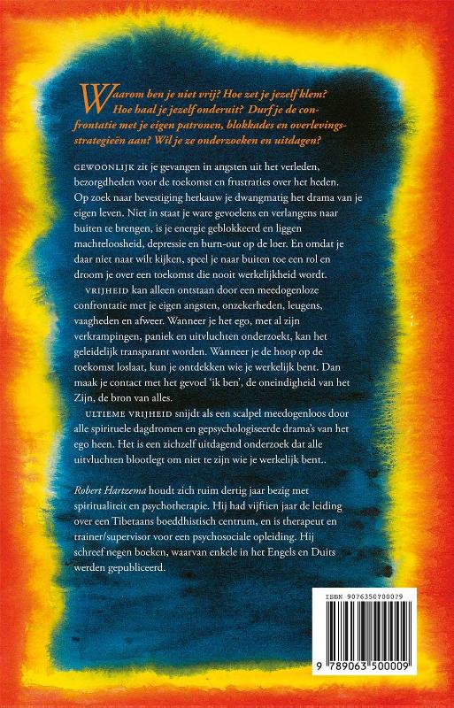 Ultieme Vrijheid achterkant