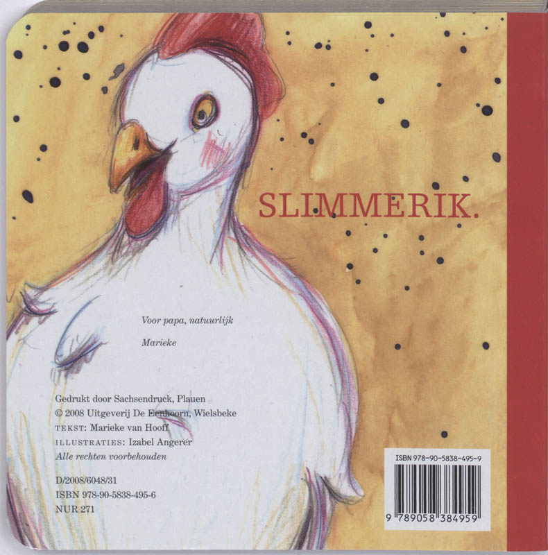 Kaatje de kip heeft de hik! achterkant