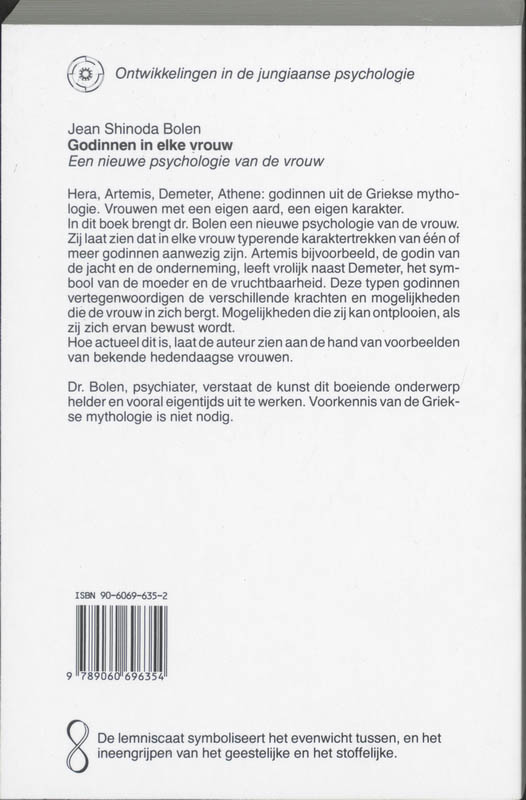 Godinnen in elke vrouw / Ontwikkelingen in de Jungiaanse psychologie achterkant