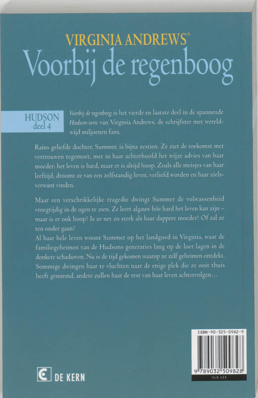 Voorbij de regenboog achterkant