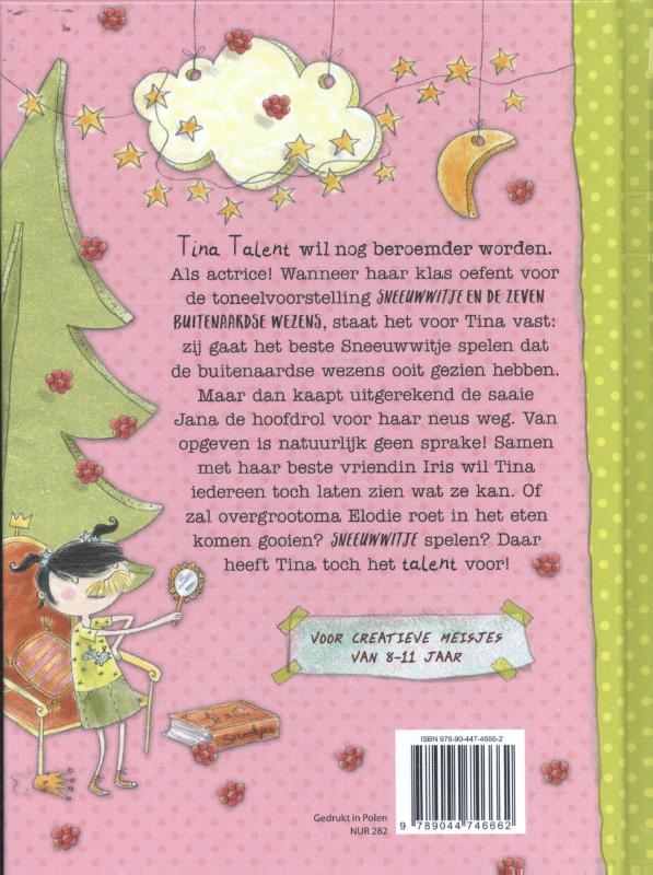De ster van het toneel / De vrolijke avonturen van Tina Talent achterkant