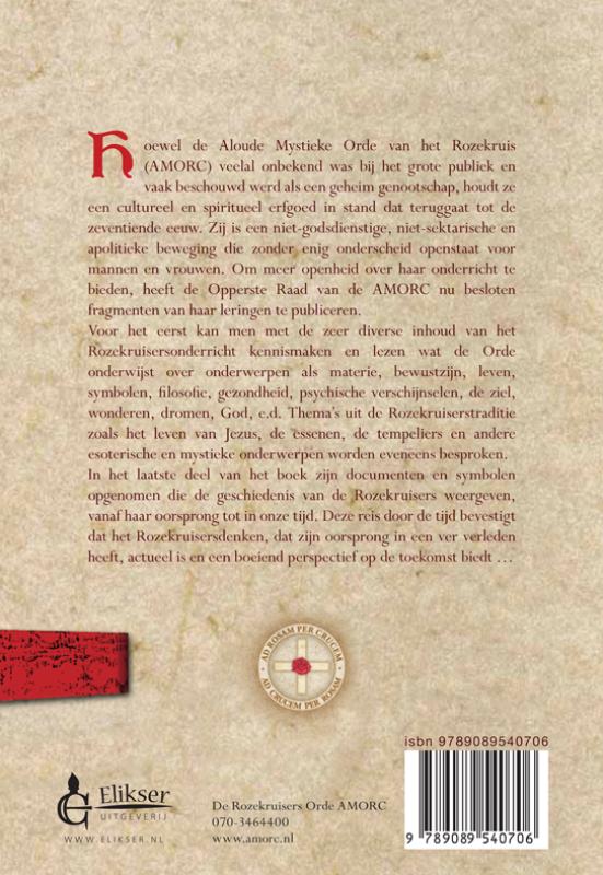 De Rozekruisers onthullen hun geheim achterkant