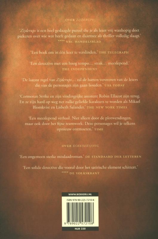 Cormoran Strike 2 achterkant