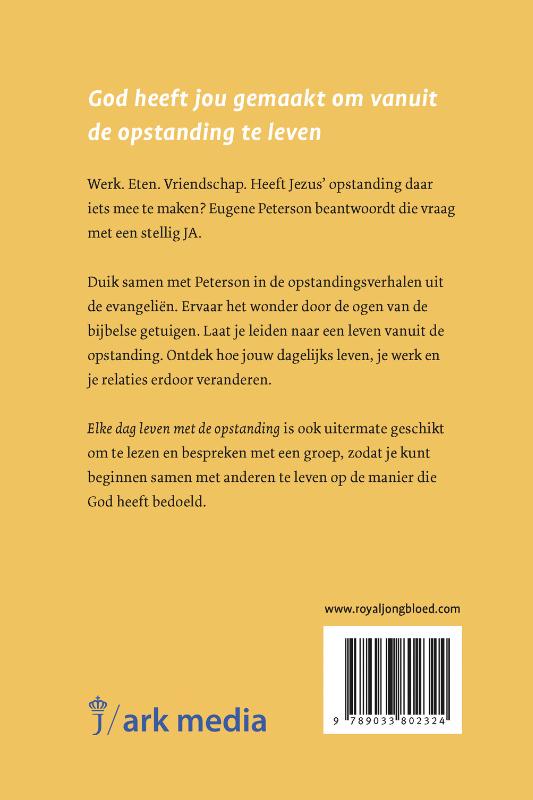 Elke dag leven met de opstanding achterkant