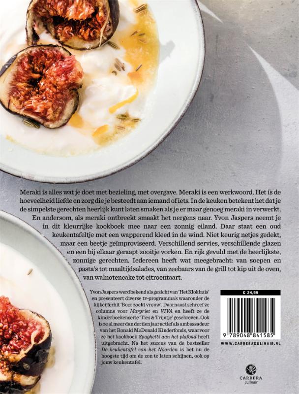 Zomers koken met Yvon achterkant