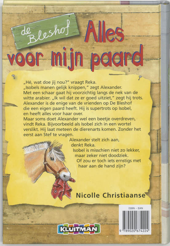 Alles voor mijn paard / De Bleshof achterkant