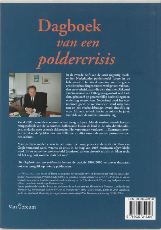 Dagboek Van Een Poldercrisis achterkant