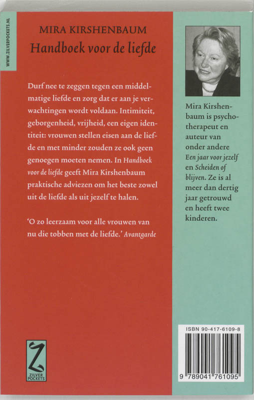 Handboek Voor De Liefde achterkant