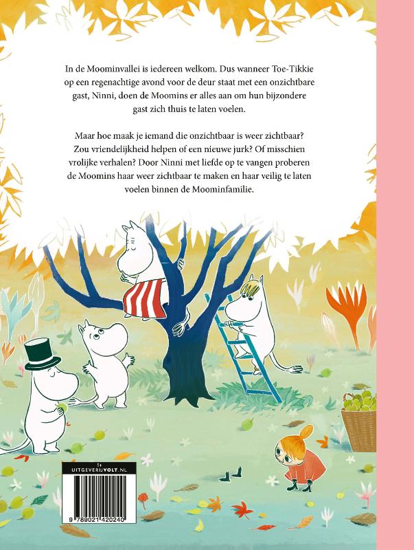 De moomins en de onzichtbare gast achterkant