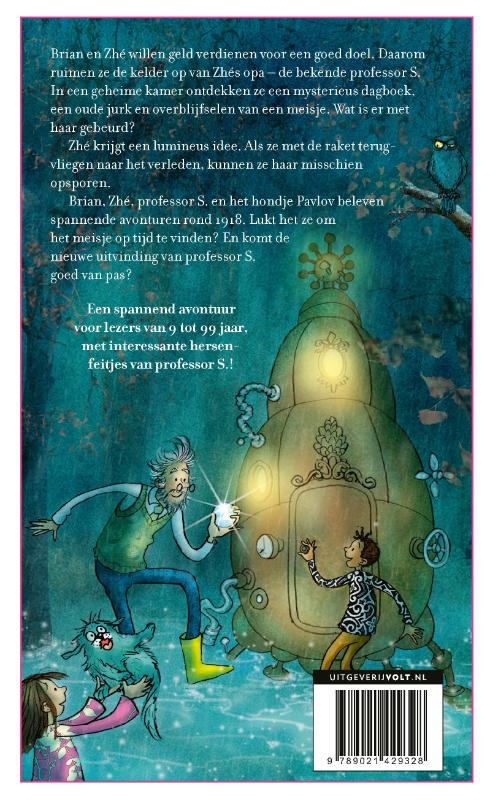 Professor S. en het geheime dagboek / Professor S. achterkant