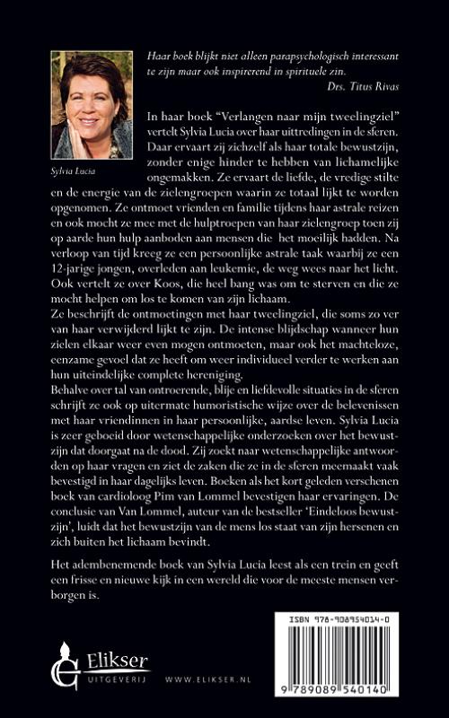 Verlangen naar mijn tweelingziel achterkant