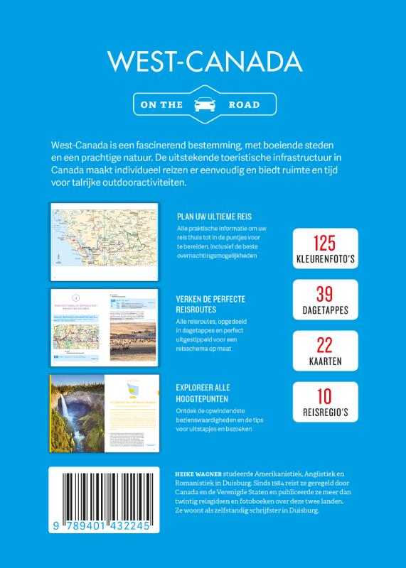 Lannoo's Autoboek - West-Canada on the road / Lannoo's autoboek achterkant