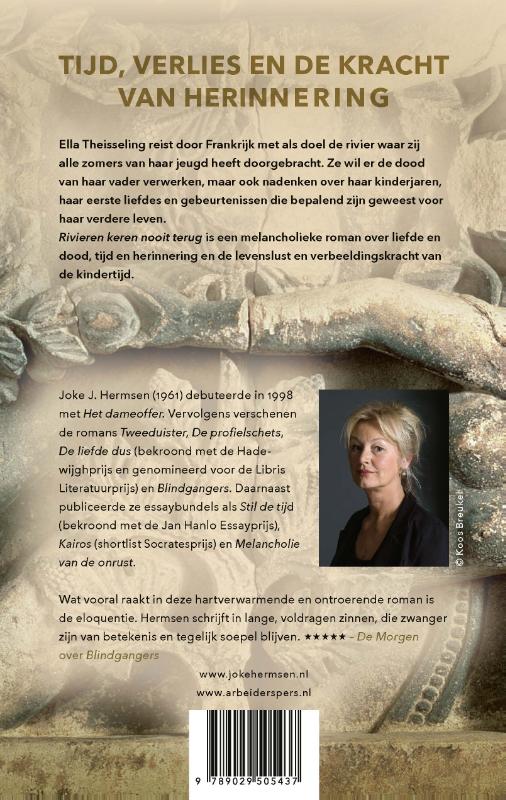 Rivieren keren nooit terug achterkant