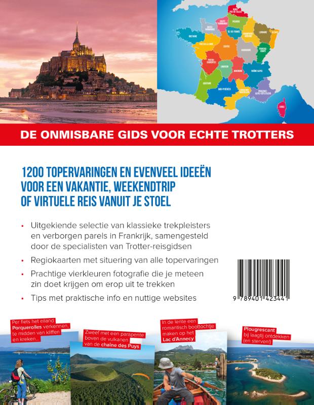 Trotter  -   1200 topervaringen in Frankrijk achterkant