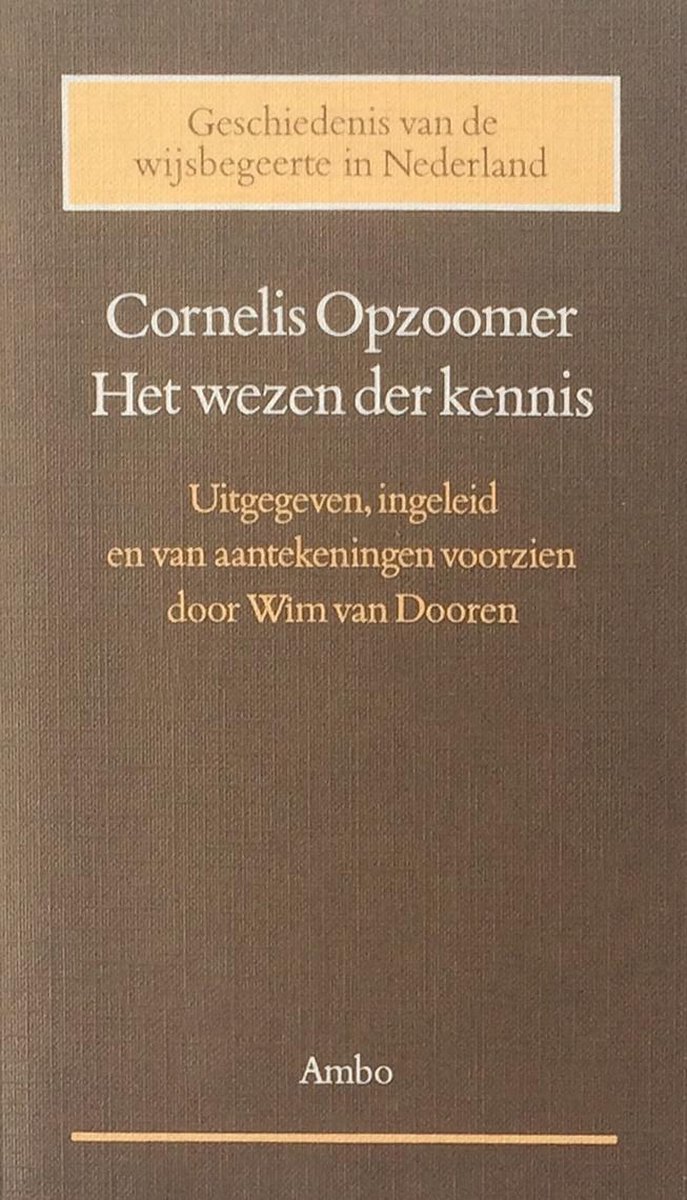 Het wezen der kennis