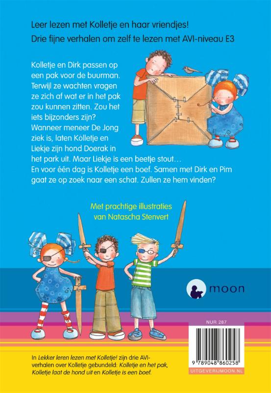 Lekker leren lezen met Kolletje! achterkant