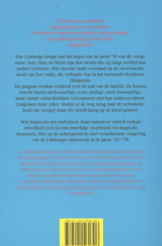 De jongens van het glaspaleis achterkant