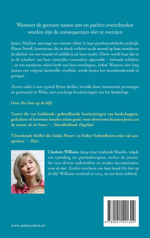 Zwarte vallei achterkant