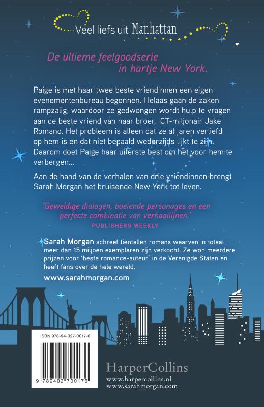 Nachten in New York / De Manhattan-serie / 1 achterkant