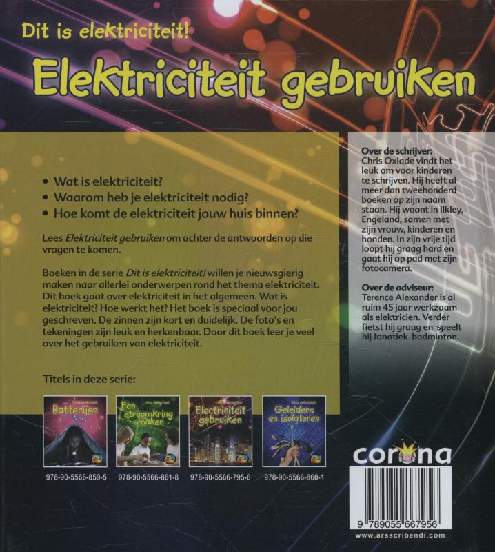Dit is elektriciteit! - Elektriciteit gebruiken achterkant