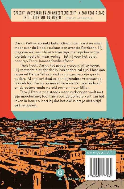 Darius de Grote is niet oké achterkant