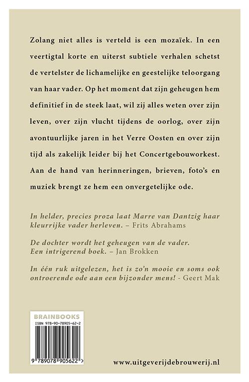 Zolang niet alles is verteld achterkant