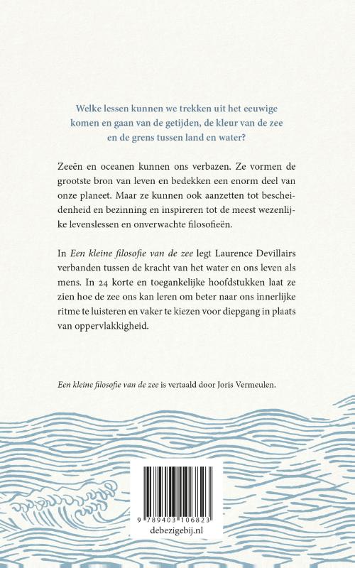 Een kleine filosofie van de zee achterkant